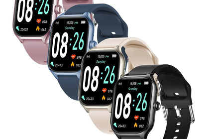 Smartwatch TIMOR | 2,01“ Display, BT Call, Musiksteuerung & Split Screen
