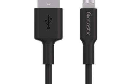 Essential Datenkabel USB-A > Lightning 1m schwarz TPE