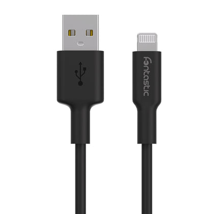 Essential Datenkabel USB-A > Lightning 1m schwarz TPE