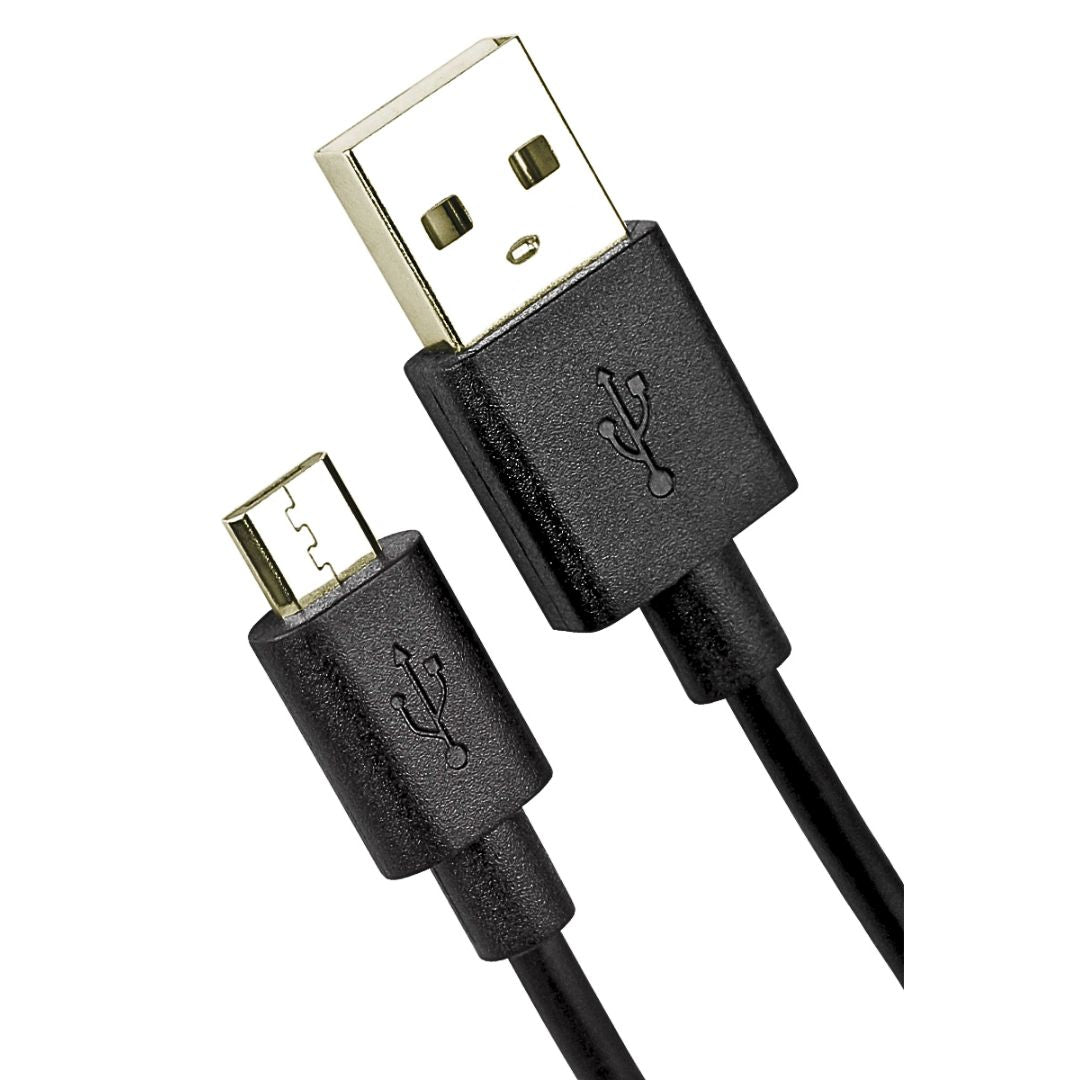 Essential Datenkabel Set 3-teilig schwarz – Fontastic