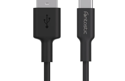 Essential Datenkabel USB 2.0 A > Typ-C 1.2m TPE, schwarz