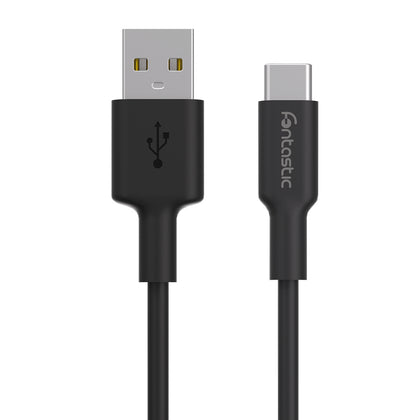 Essential Datenkabel USB 2.0 A > Typ-C 1.2m TPE, schwarz