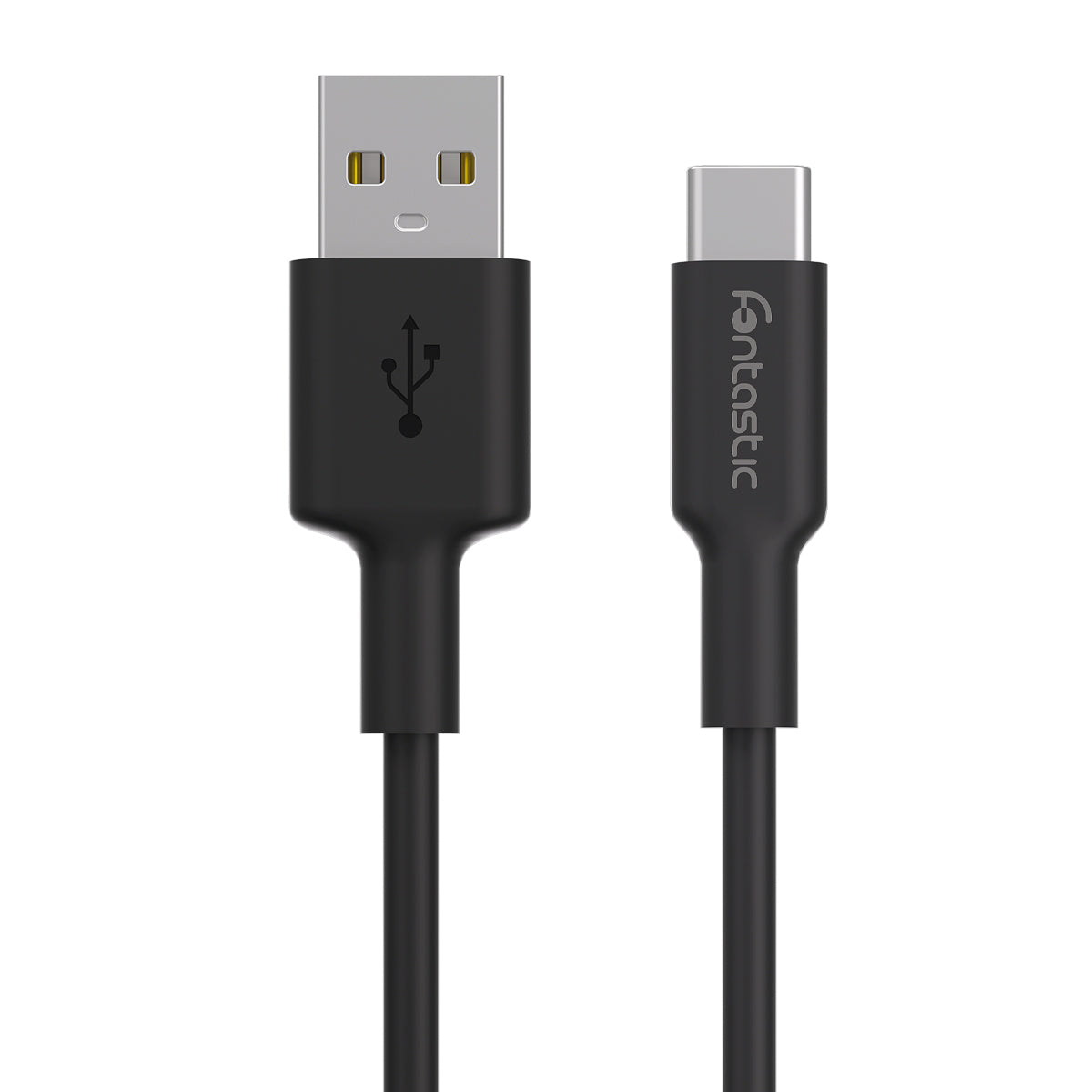 Essential Data cable USB A Type-C black – Fontastic