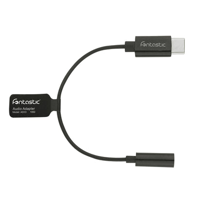 Adapter Typ-C auf 3.5mm Audio Buchse schwarz Realtek  IC