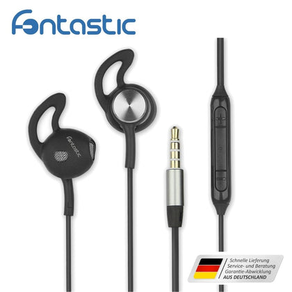 Essential Stereo-Headset V4 sw/anthrazit 3-Tasten-Fernbedienung,Mikrofon,Ergonomische Form