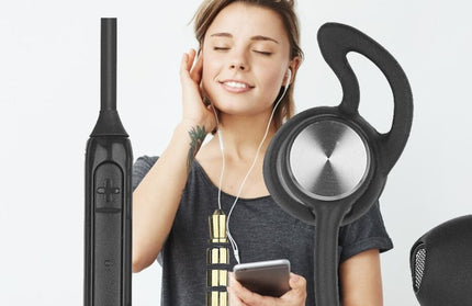 Essential Stereo-Headset V4 sw/anthrazit 3-Tasten-Fernbedienung,Mikrofon,Ergonomische Form