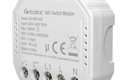 WLAN Unterputz-Schalter für Schalter & Steckdosen komp. zu Android,iOS,Alexa,Google Assistant