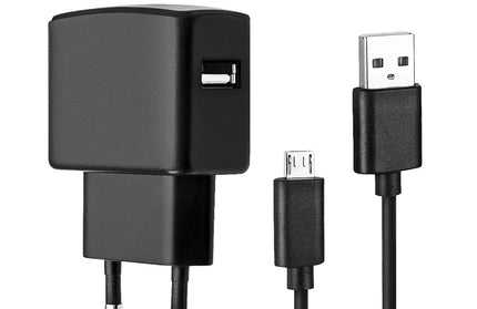 Essential Netzteil USB 2.4A schwarz inklusive MicroUSB Datenkabel 150cm