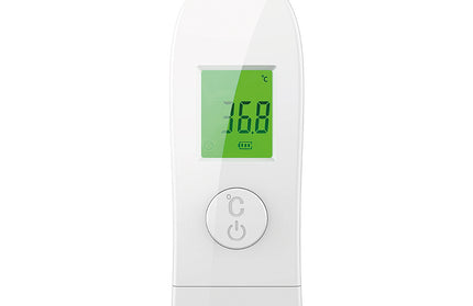 IR Thermometer Stirn, Ohr, Umgebungstemp Irut weiß kontaktlose Messung, Messwerte in 1s, Temp. Alarm