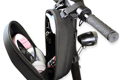 e-scooter lenkertasche E-Scooter Hartschalen Lenkertasche EM2GO, schwarz – Fontastic