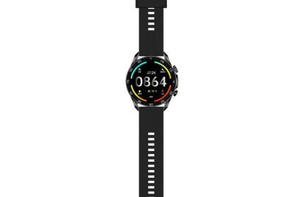 Lema AMOLED Smartwatch mit 1,43“ Display schwarz BT Call, Musik Player, IP68, Kabelloses Laden