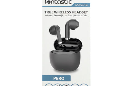 True-Wireless Headset PERO | Bluetooth 5.4, Lade-Etui & Touch-Steuerung