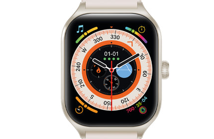 Smartwatch TIMOR | 2,01“ Display, BT Call, Musiksteuerung & Split Screen