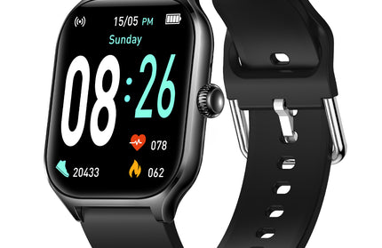 Smartwatch TIMOR | 2,01“ Display, BT Call, Musiksteuerung & Split Screen