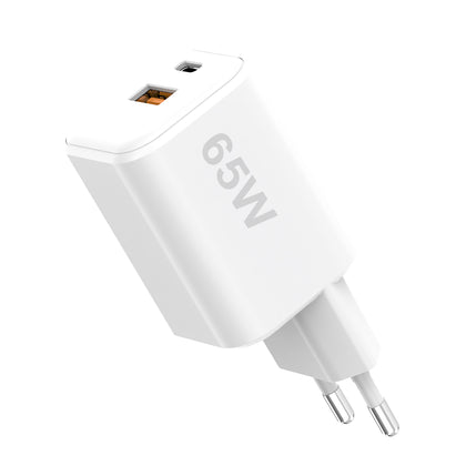 Netzteil MINI GaNto 65W Type-C PD + USB-A FC ws Ultra-kompakt, intelligente Ladesteuerung PPS