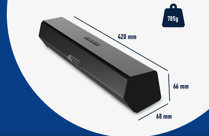 "Juna" Wireless Soundbar: Vielseitiges Audio-Erlebnis mit FM, AUX, SD & USB