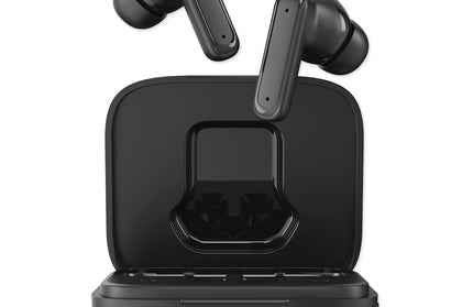 Bluetooth Kopfhörer DISPA | Touch Display Case, ANC, 5h Wiedergabezeit