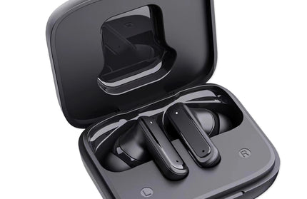 Bluetooth Kopfhörer DISPA | Touch Display Case, ANC, 5h Wiedergabezeit