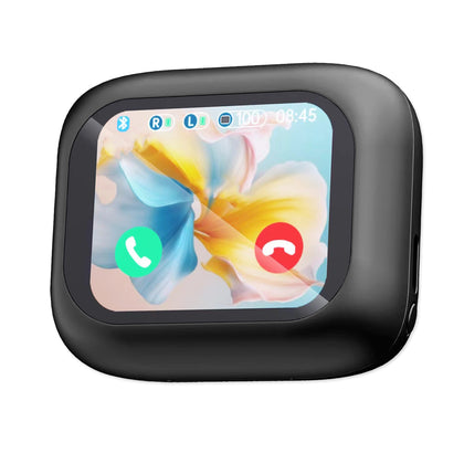 Bluetooth Kopfhörer DISPA | Touch Display Case, ANC, 5h Wiedergabezeit