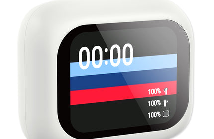 Bluetooth Kopfhörer DISPA | Touch Display Case, ANC, 5h Wiedergabezeit