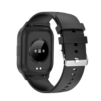 Mento AMOLED Smartwatch mit 2.01“ Display schwarz BT Call, NFC, Musik & Kamera Steuerung, IP67