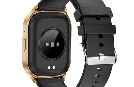 Mento AMOLED Smartwatch mit 2.01“ Display gold BT Call, NFC, Musik & Kamera Steuerung, IP67