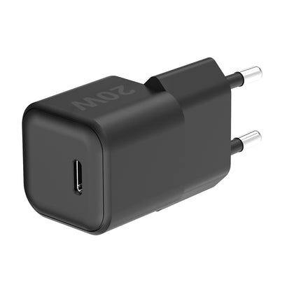 Netzteil MINI GaNto 20W Single Type-C PD Ultra-kompakt Ladesteuerung hohe Effizienz schwarz