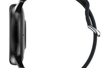 Fontastic ALTIS Smartwatch in Schwarz von der Seite (links)