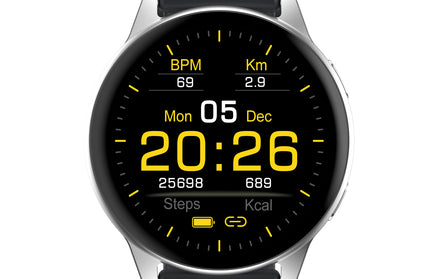 Fontastic ALTIS Smartwatch in Silber von vorne