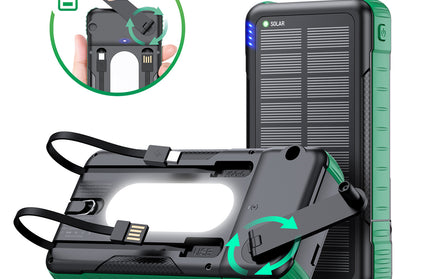 Dynamo Solar Powerbank CRANK10.0 PRO 10.000 mAh