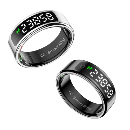 Smart Ring DIVO | Stilvoller Gesundheits- & Fitness-Ring mit Display