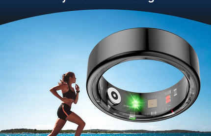 Smart Ring Fitness Gesundheitstracker Fontastic Lange Akkulaufzeit, 5ATM, Ringschatulle,