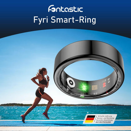 Smart Ring Fitness Gesundheitstracker Fontastic Lange Akkulaufzeit, 5ATM, Ringschatulle,