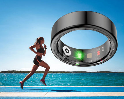 Smart Ring FYRI | Gesundheitstracking, 7 Tage Akkulaufzeit, 50m Wasserdicht