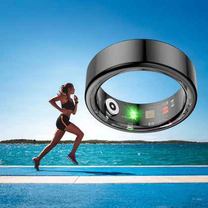 Smart Ring Fitness Gesundheitstracker Fontastic Lange Akkulaufzeit, 5ATM, Ringschatulle,