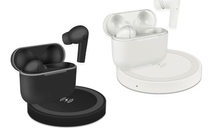 TWS In-Ear Kopfhörer JIVE inkl. Ladecase Kabelloses Laden über Ladepad