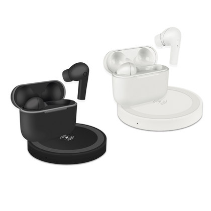 TWS In-Ear Kopfhörer JIVE inkl. Ladecase Kabelloses Laden über Ladepad