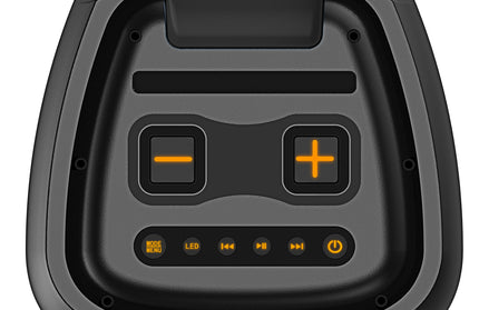 Bluetooth Lautsprecher ZEAL 1000 | Kraftvoller Party-Lautsprecher mit LED-Lichtshow & Mikrofon