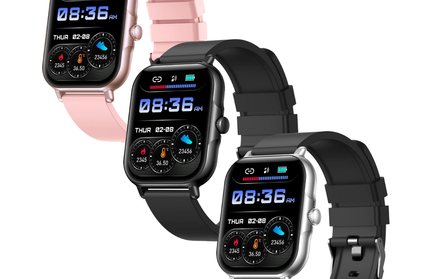 Smartwatch NEXO | 1.83" TFT Display, Telefonfunktion & Fitness-Tracking